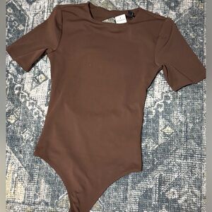 Express Brown Bodysuit.